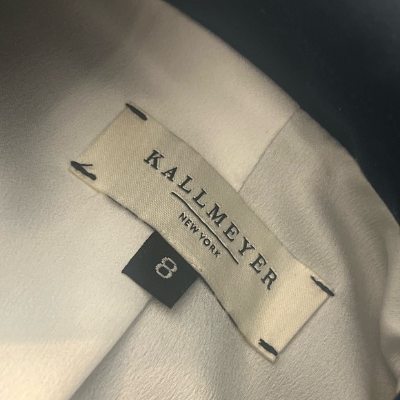 Navy Kallmeyer Blazer, Sz 8 - Picture 5 of 6